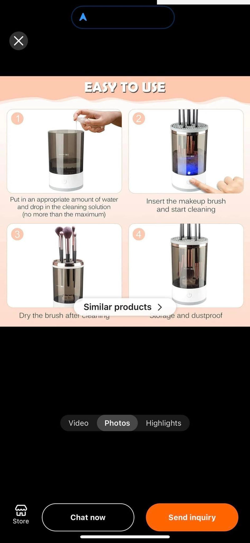 Makeup Brush Cleaner