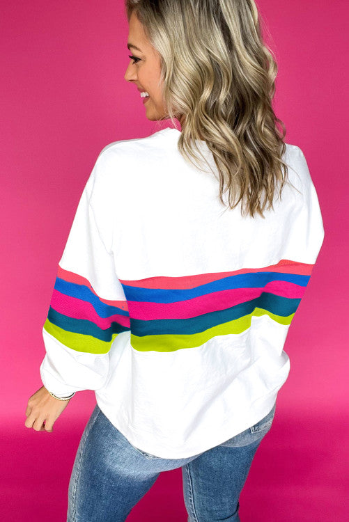 Bright and Cheerful Stripe Top