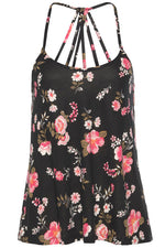 Floral Strappy Halter