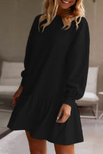 Playful Lightweight Sweatshirt Dress