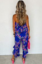 Bandeau Floral Jumpsuit