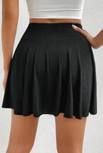 Pocketed Short Lined Skirt