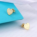 Rep Tiff Heart Earrings