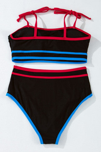 Triple Color Trim Bikini