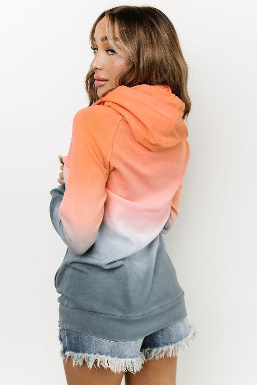 Ombré Thumbhole Hoodie