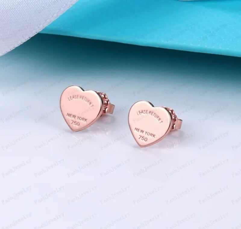 Rep Tiff Heart Earrings