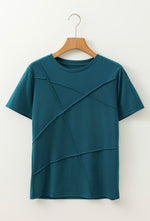 Seam Textured Tshirt