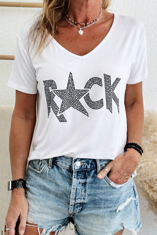 Rhinestone Rock Tee