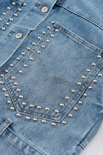 Studded Denim Jacket