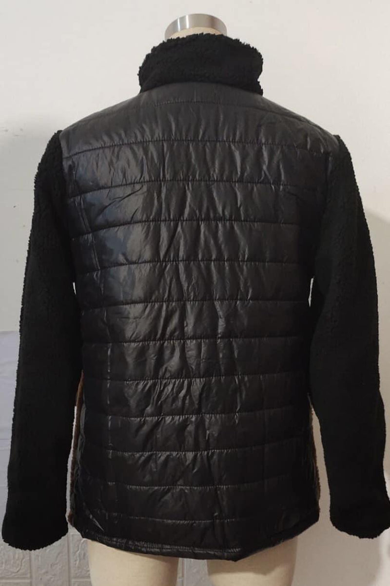 Puffer Sherpa coat