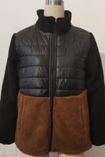 Puffer Sherpa coat