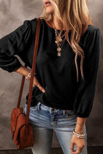 Bracelet Sleeve Crewneck Top