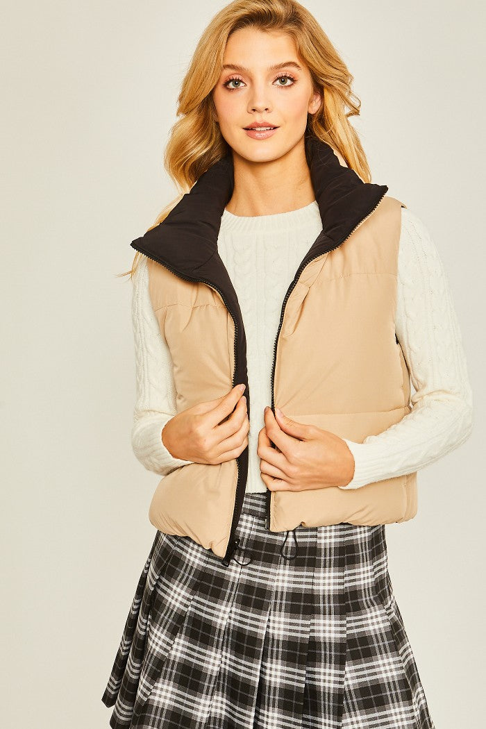 Reversible Puffer Vest