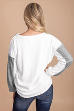 Exposed Seam Long Sleeve Shirt