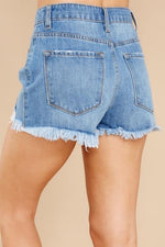 Flawsome Distresed Denim Frayed Shorts