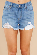 Flawsome Distresed Denim Frayed Shorts