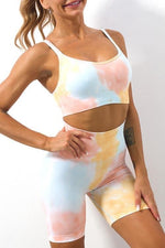 Tummy control tie dye set/separate