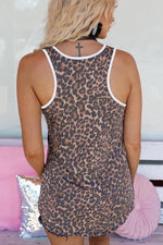 Leopard and Bling Tank