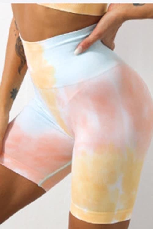 Tummy control tie dye set/separate