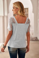 Lace V-Neck