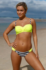 Padded Gather Push-up Bikini Set