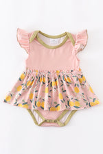 Pink Lemon Romper - 3M