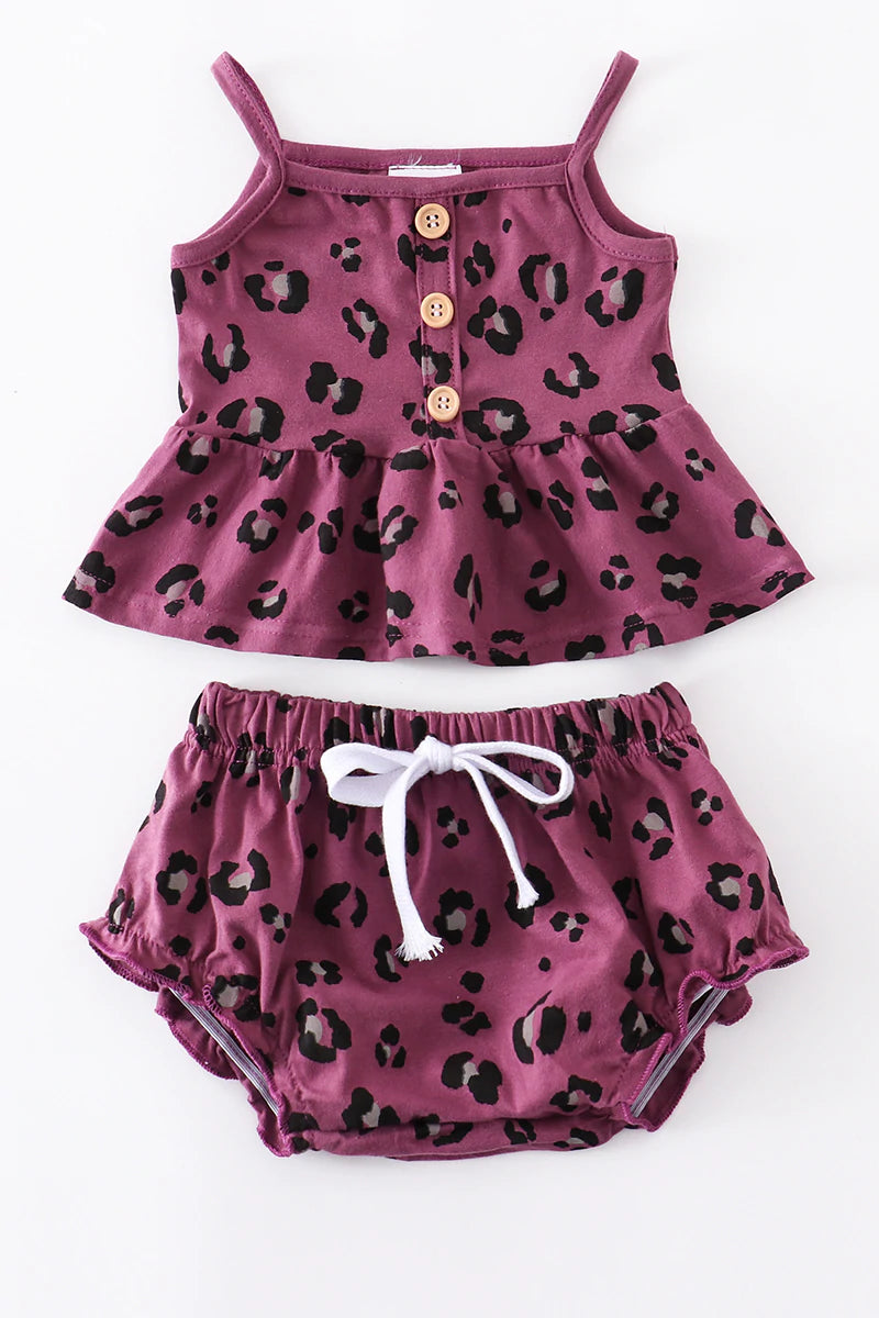 Purple Leopard Set - 3M