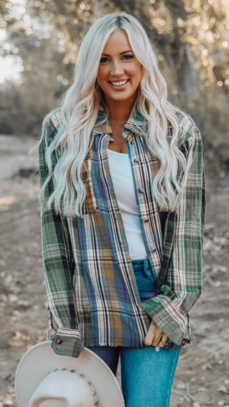 Multi Color Flannel