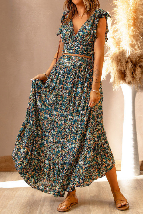 Crop Maxi 2 piece