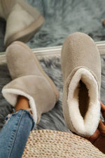 Fuzzy Boot Slippers