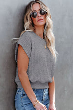 Textured Knit Crop