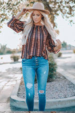 Tribal Boho Off Shoulder