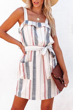 Stripes and Frills Dress