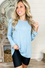 Open Back Long Sleeve Knit