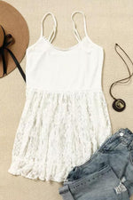 Flowing Lace Tank