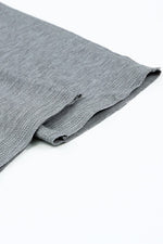 Grey Raw Seam Sweatpants