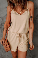 Solid Tank Romper