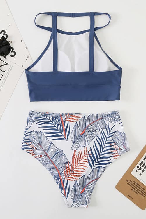 Halter High Waisted Swimsuit